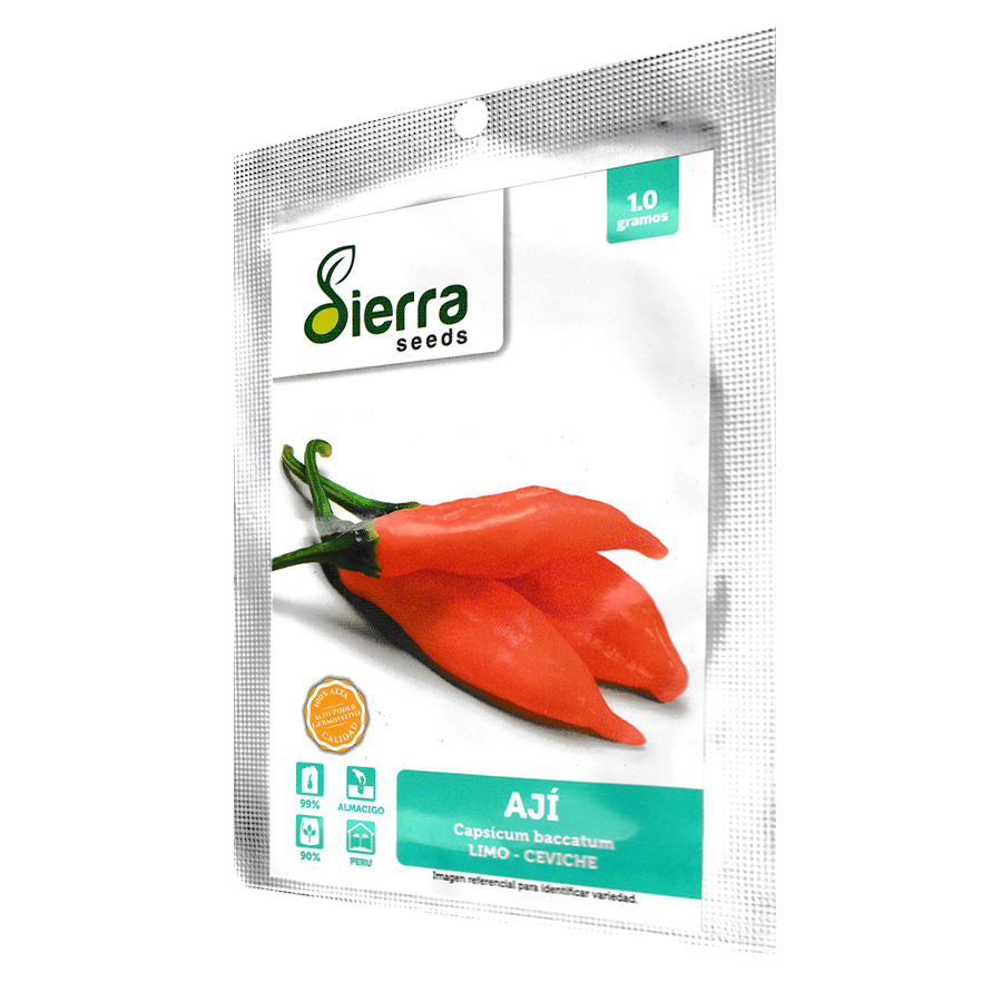 Semilla de ají limo ceviche - Sierra Seeds x 1.0 g