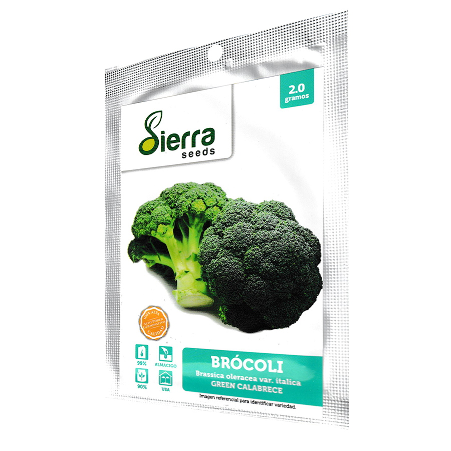 Semilla de brócoli - Sierra Seeds x 2.0 g